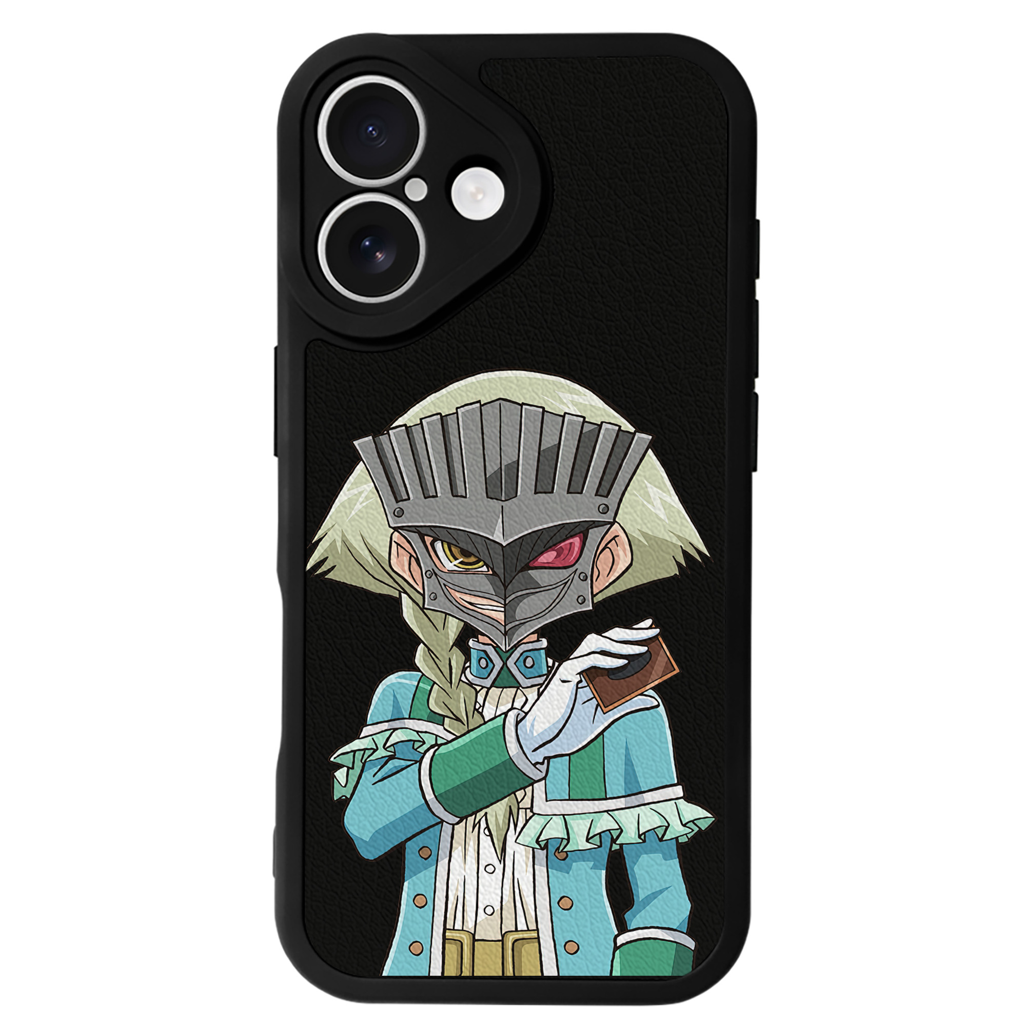 遊☆戯☆王 Yu-Gi-Oh! 【iPhone 16シリーズ対応】シリコンスマホケース（レザー調） 材質：シリコン